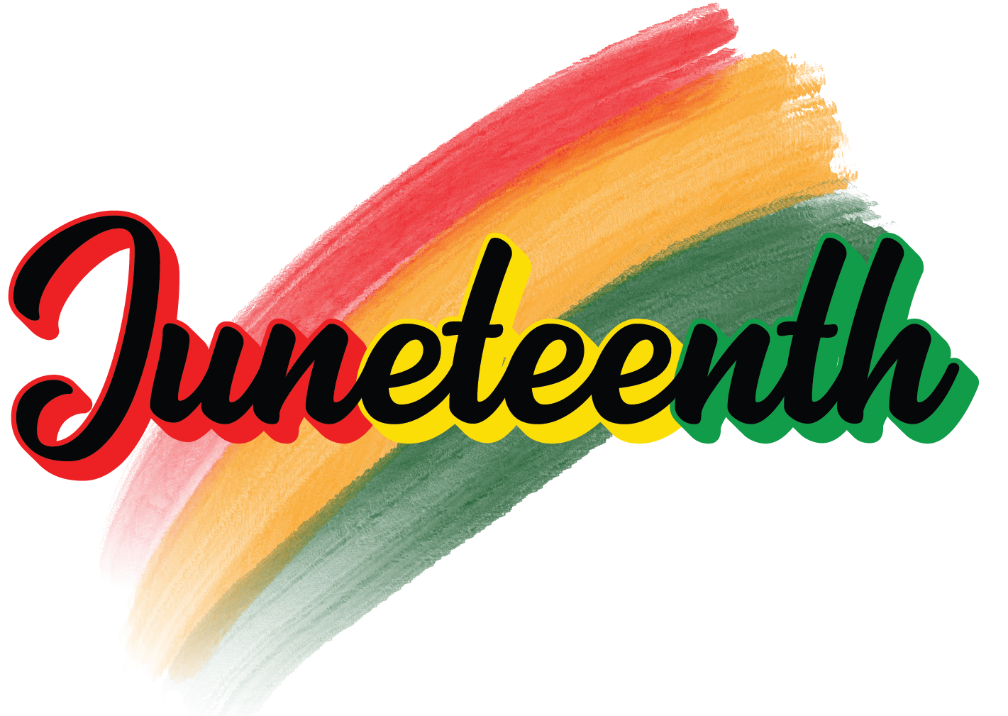 We will be closed for Juneteenth.
