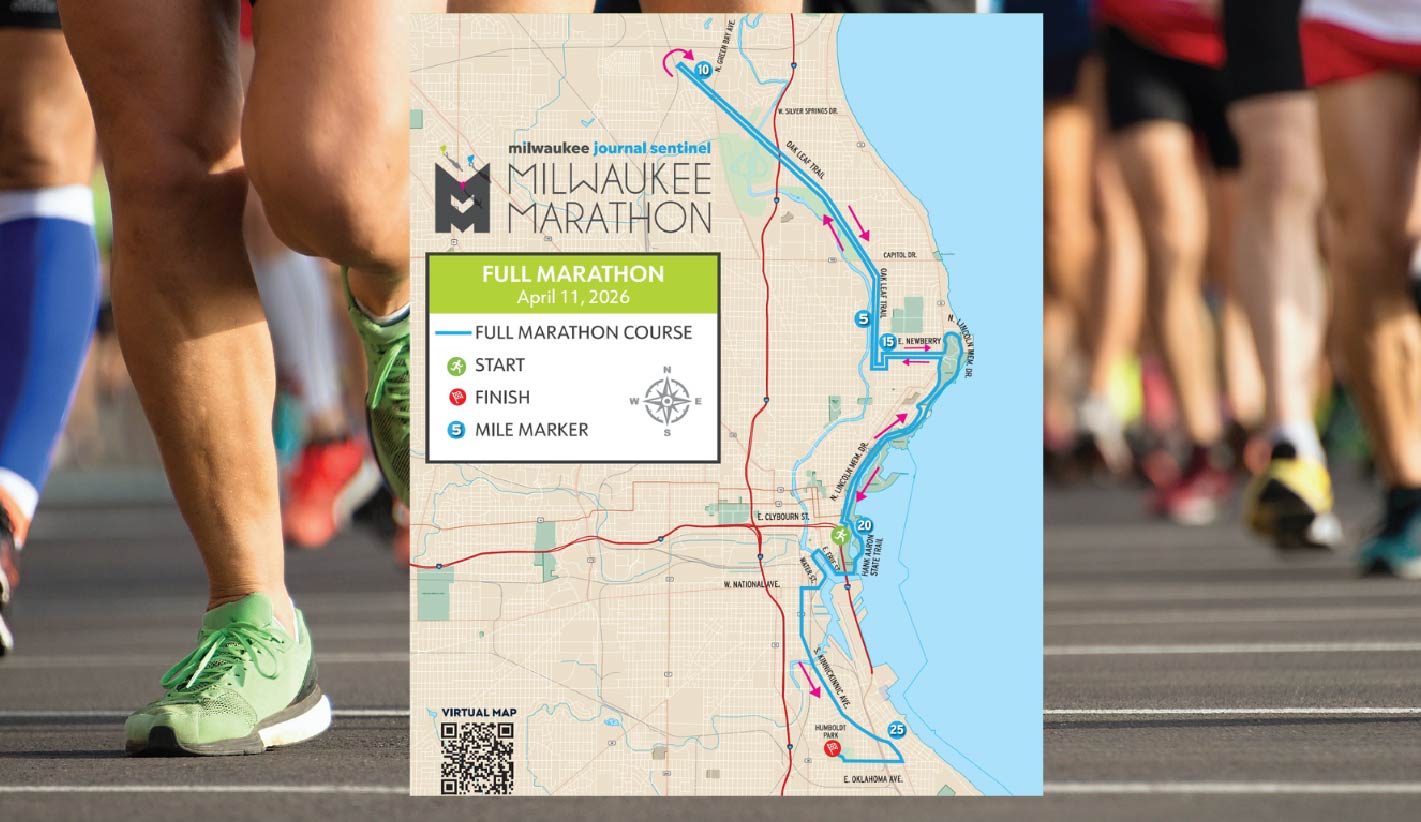 The Milwaukee Marathon will be going by the Bay View Branch